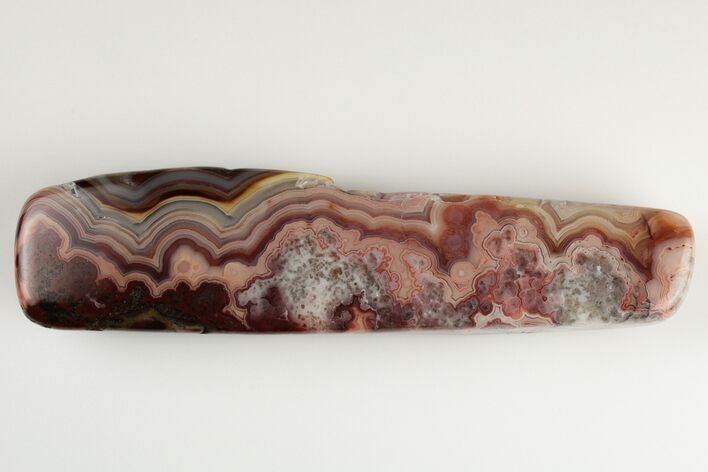 Polished Crazy Lace Agate - Mexico #194131